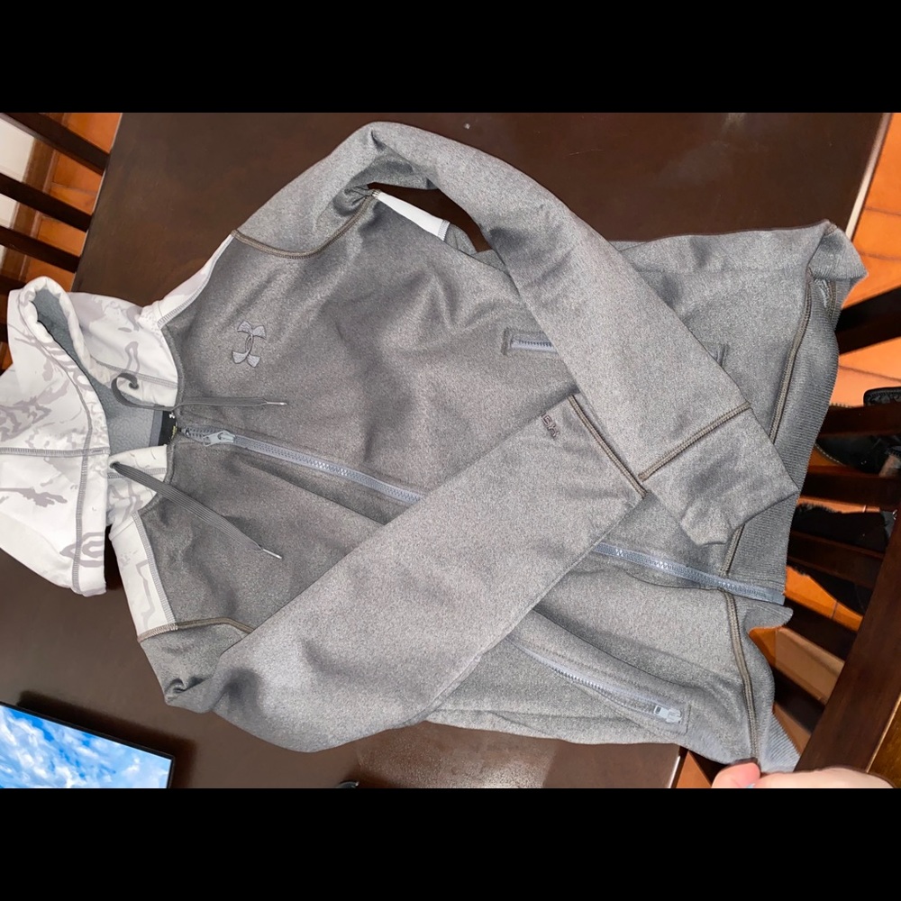 Under snow camo jacket